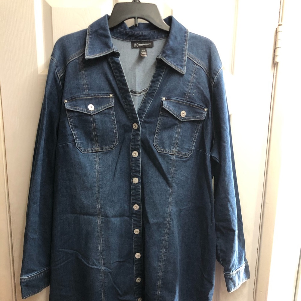Denim dress